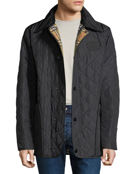 mens burberry thin jacket|Burberry men's winter jacket.